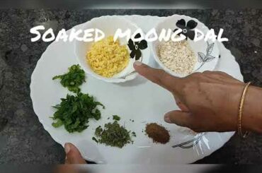 Healthy Oats Moong dal Tikki | weight loss recipe | kids tiffen breakfast