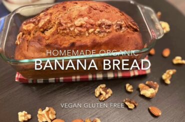 How to make Moist Banana bread healthy moist with walnuts sweet bread perfectly moist BANANA BREAD