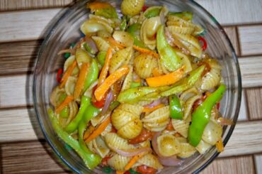 Healthy Low-Fat Vegetable Pasta Recipie |A Dish To Serve|