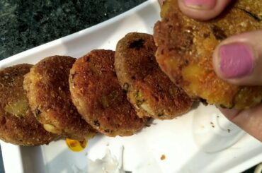 Cutlets | oats cutlets | crispy outside soft inside | Tasty & healthy recipe | By Poonam's Kitchen |