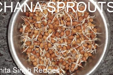 CHANA SPROUTS || HOMEMADE RECIPES BY SUNITA SINGH || HEALTHY SNACKS || NUTRITIONAL RECIPE ||