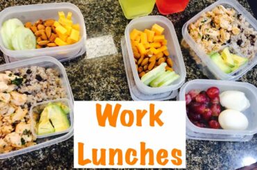 Work Lunches | Lunch Ideas | June 8-12