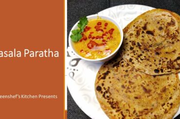 Masala Paratha recipe |Whole wheat |Lachha Paratha |Spicy |Lunchbox Idea |Healthy |Punjabi Paratha