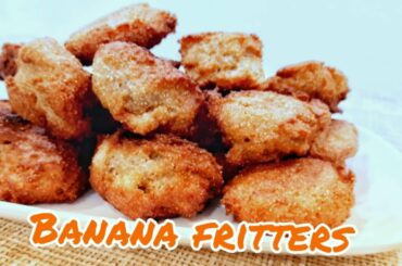 Banana fritters || Gulgule || Healthy Indian sweet recipe