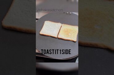 Sooji toast| healthy breakfast |vishakaskitchen |easy recipe | instant toast| instant recepie |