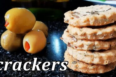 EASIEST HEALTHIEST HOMEMADE CRACKERS | Olive Oil Cracker Recipe from Scratch | Tasy Saltine Crackers