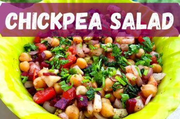 Chickpea salad| Chana Salad| Healthy Salad Recipe| Spoons of Sangeeta