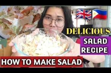 SALAD RECIPE/HOW TO MAKE HEALTHY DELICIOUS SALAD