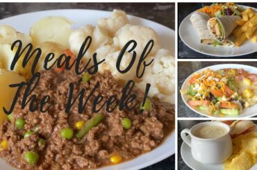 What's for tea this week? Meals of the week 8th-14th of June :)