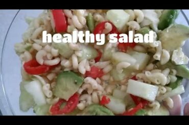 Healthy and easy salad for diet control people who wants to weight loss on my kitchen receipe channe