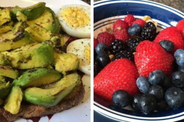2 Instant HEALTHY Breakfast IDEAS Berries Delight Avocado Crunch Quick Breakfast Healthy Lifestyle
