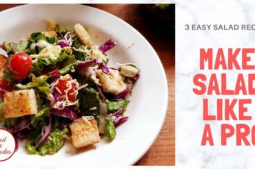 Salad Recipes | Easy Caesar Salad | Som Tam| Thai Salad | Beetroot salad | #beattheheat #Recipes