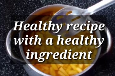 Healthy recipe using healthy ingredient | traditional method | quick lunch recipe |  Banana stem