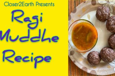 Ragi Mudde Recipe | Easy Millet Recipes | fat loss recipes | healthy recipes | diabetes foods to eat