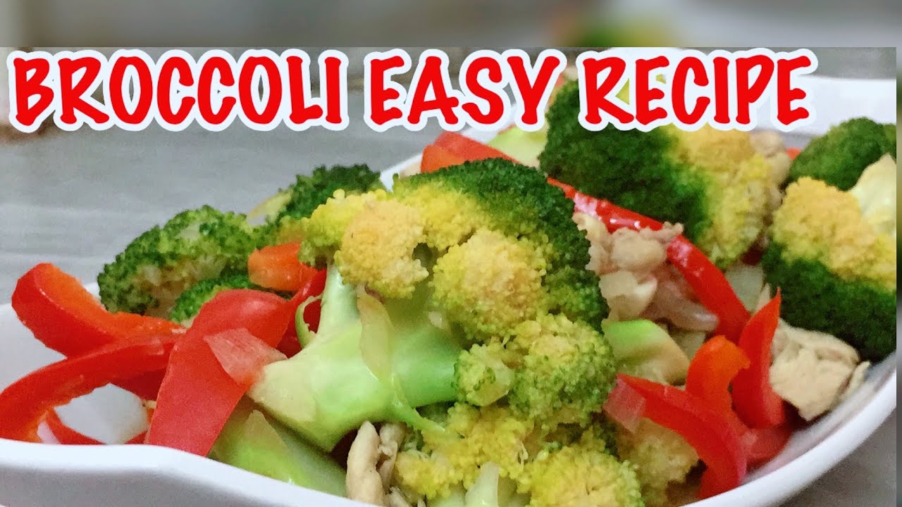 BROCCOLI EASY RECIPE || RESEP MUDAH BROCCOLI || ENGLISH-INDONESIA SUBTITLES BROCCOLI EASY RECIPE || RESEP MUDAH BROCCOLI || ENGLISH-INDONESIA SUBTITLES