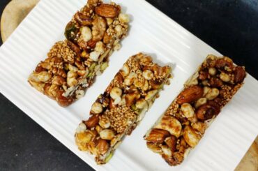 Protein Bars recipe/ Lockdown Healthy Snacks recipe