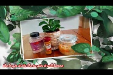 Healthy Food Recipe - Homemade Sauerkraut - Easy  to make cabbage pickles