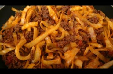 Keto Spaghetti Bolognese Recipe | 3 Ingredient Low Carb Dinner Ideas