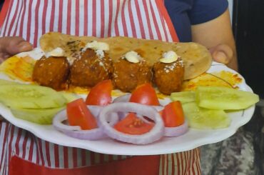 Have a restaurant taste at home /healthy and delicious lunch recipe / Nariyal kofta and butter naan