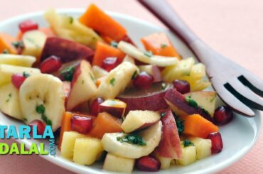 Fruit Chaat (Low Calorie Healthy Snack) by Tarla Dalal