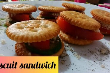 Biscuit sandwich for kids | 8 year old making food #foodie #food #quickrecipes