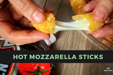 Cheetos Mozzarella Sticks | Easy American Snacks | Crispy Mozzarella sticks | Easy Snacks Idea