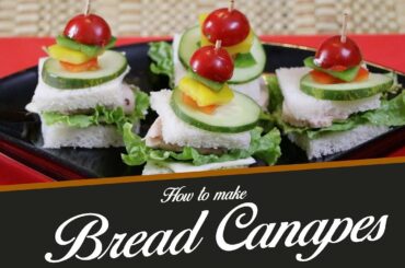 BREAD CANAPES | COOKING FOR KIDS | FIRELESS COOKING | KSISTERS