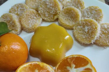 Orange Jelly Dessert | No Bake Orange Dessert Recipe | Quick And Easy Orange Desert Recipe By Foodic