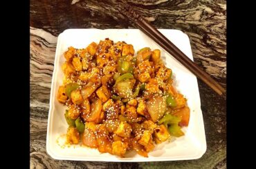 SWEET CHILLI TOFU | CHINESE TOFU STARTER RECIPE | HEALTHY, LOW FAT & EASY TOFU APPETIZER (6)