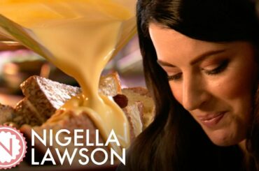 Nigella Lawson's Ginger Jam Bread and Butter Pudding | Nigella Bites