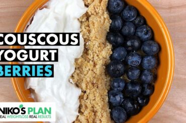 COUSCOUS, YOGURT & BERRIES | 7 min | HEALTHY BREAKFAST RECIPES