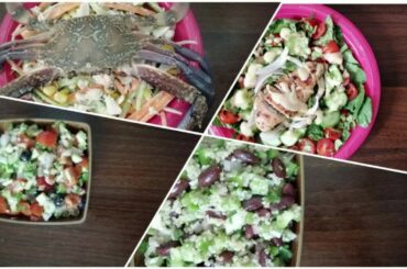 4 Healthy salad recipe | Diet Food |  Appetizer - The Fine Chop