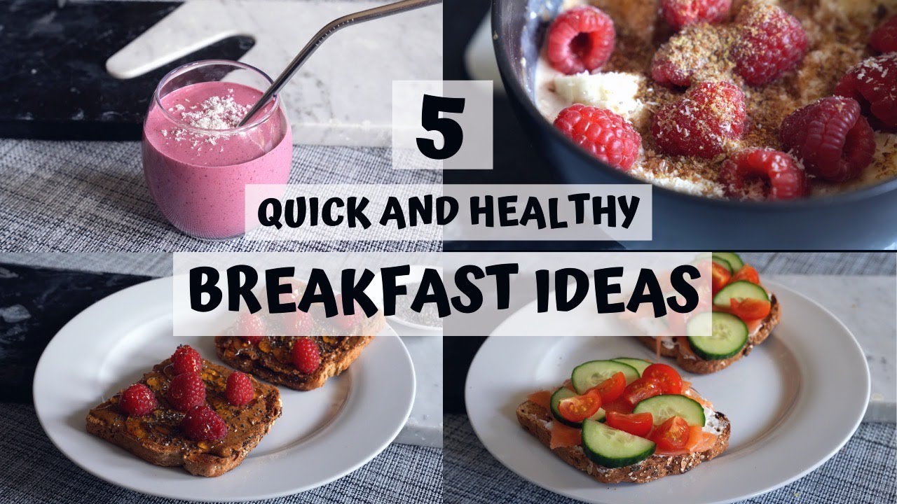 5 QUICK HEALTHY BREAKFAST IDEAS | Easy Recipes | Rowan Row 5 QUICK HEALTHY BREAKFAST IDEAS | Easy Recipes | Rowan Row
