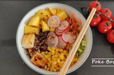 Healthy Salad Recipe | Poke Bowl Recipe | Buddha Bowl Recipe