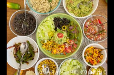 Burrito Bowl | DIY Burrito Bowl |Healthy Lunch Ideas |Veg Burrito Bowl |Recreating Chipotle bowl