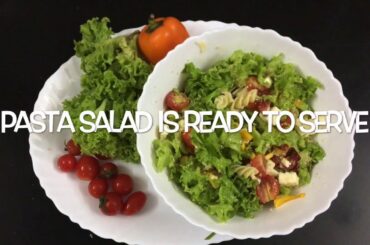 Veggie Pasta Salad || Quick & Easy Recipe || AR Ruchulu