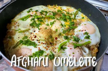 Afghani Omelette | Healthy breakfast recipe | Tazeen's Kitchen