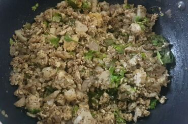 #TiffinBoxLife #tbl CAULIFLOWER EGG PODIMAS- Easy and quick recipe- Healthy food - Beginners Recipe