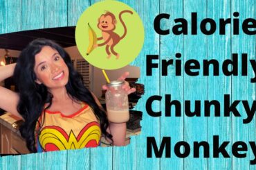 LOW CALORIE PROTEIN SMOOTHIE (CHUNKY MONKEY)