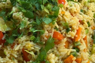Quick Fried Rice at home | Delicious simple fried Rice | Healthy Recipe to satisfy Hunger |