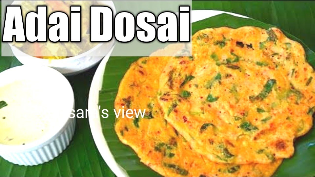 Adai Dosai in Tamil/How to Make Adai Dosai/Healthy Breakfast Recipe Adai Dosai in Tamil/How to Make Adai Dosai/Healthy Breakfast Recipe