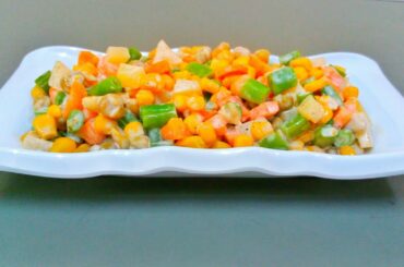 Salad Recipe | Healthy Vegetable Salad |  ( cooked salad ) Easy  Tasty Salad
