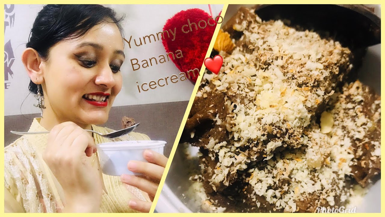 Tried and tested few lockdown recipes, sharing my favourite "healthy" recipe: Choco Banana IceCream! Tried and tested few lockdown recipes, sharing my favourite "healthy" recipe: Choco Banana IceCream!