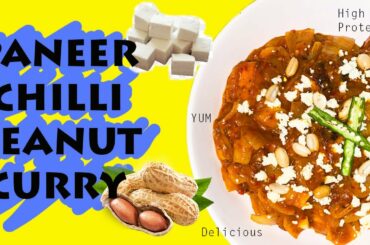 Paneer Chilli Peanut Curry | Easy Healthy Recipes | Happy Tummy with Jazz