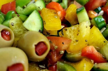 Easy Salad Recipe|Healthy Salad Recipe For Weight Loss | Healty Salad Recipe by Zaina's Food Secrets