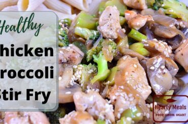Healthy Chicken Broccoli Stir Fry | Low carb low calorie diet | Best for weight loss & keeping fit
