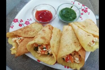 Moong Daal Chilla | Moong Daal Recipe | Healthy Recipe | Tasty Recipe with Tota Hing |Stuffed Chilla