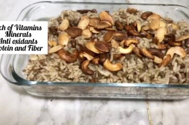 Healthy Qeema Rice full of Nutrients, Protein and minerals| healthy weightloss recipe.