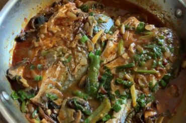Super Delicious Pompano Fish with Conch Meat  by Mhya’s Healthy Recipes & Tips