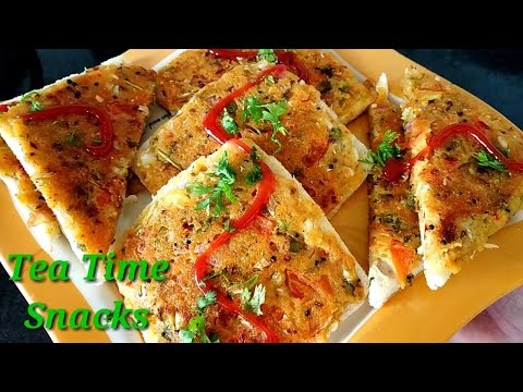 Tea time Snacks||Quick and easy Healthy Rava Masala toast||Semolina Sandwich||kids special Tea time Snacks||Quick and easy Healthy Rava Masala toast||Semolina Sandwich||kids special